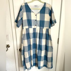 Polagram Georgia Plaid Dress